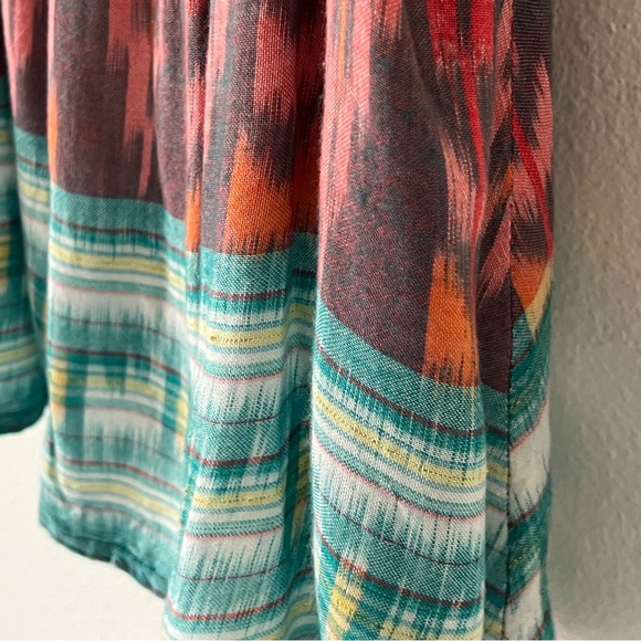 Cleobella Addison Ikat Toddler Girls Fringed Hand Made Boho Tank Dress Size 2 - Picture 3 of 10